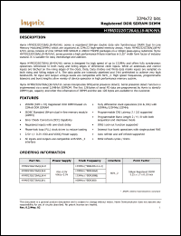 Click here to download HYMD232G726AL8-H Datasheet