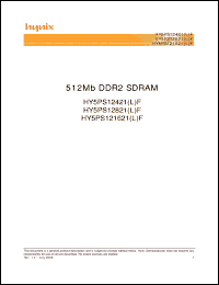 Click here to download HY5PS121621LF-Y5 Datasheet