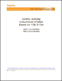 Click here to download HMT112U7BFR8C-G7 Datasheet
