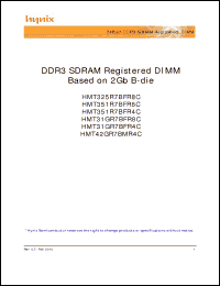 Click here to download HMT351R7BFR8C-H9 Datasheet