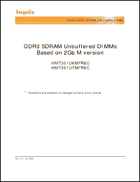 Click here to download HMT351U6MFR8C-H9 Datasheet