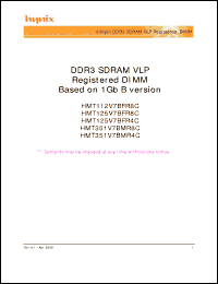 Click here to download HMT351V7BMR4C-H9 Datasheet