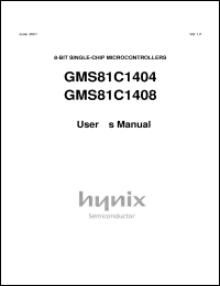 Click here to download GMS81C1404D Datasheet