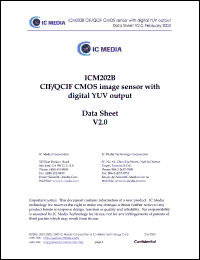 Click here to download ICM202 Datasheet
