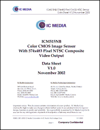 Click here to download ICM515 Datasheet