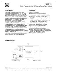 Click here to download ICS341MP Datasheet