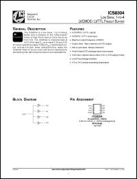 Click here to download ICS8304AMT Datasheet