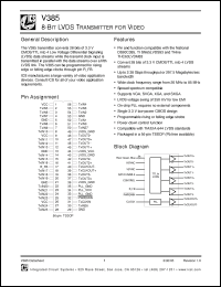 Click here to download V385 Datasheet