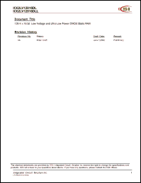 Click here to download IC62LV12816DLL Datasheet