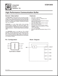 Click here to download ICS91305YGILF-T Datasheet