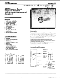 Click here to download 42C250A Datasheet