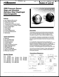 Click here to download 84-030S Datasheet
