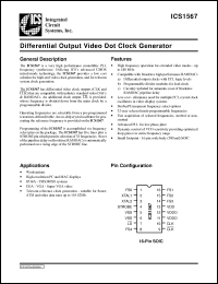 Click here to download ICS1567M Datasheet