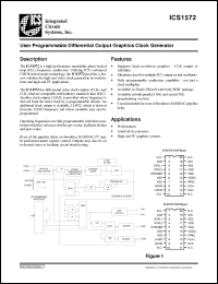 Click here to download ICS1572M-301 Datasheet