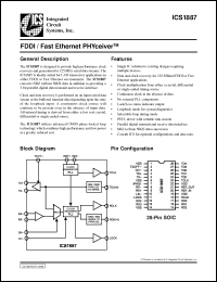 Click here to download ICS1887 Datasheet