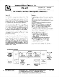 Click here to download ICS1893Y-10 Datasheet