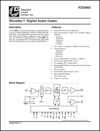 Click here to download ICS2002V Datasheet