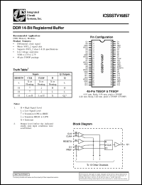 Click here to download ICSSSTV16857G-T Datasheet