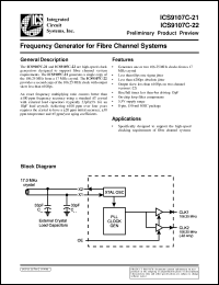 Click here to download ICS9107C-22CS08 Datasheet