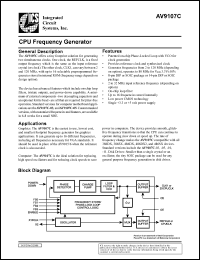 Click here to download ICS9107C-11CS14 Datasheet