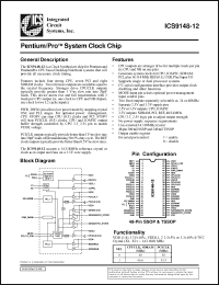 Click here to download ICS9148G-12 Datasheet