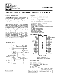 Click here to download ICS9148BF-04 Datasheet