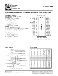 Click here to download ICS9248F-169-T Datasheet