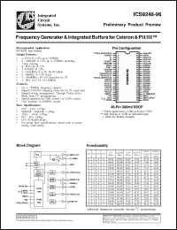 Click here to download ICS9248F-96-T Datasheet