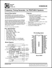 Click here to download AV9250F-09-T Datasheet