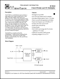 Click here to download ICS543MT Datasheet