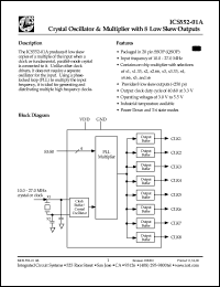 Click here to download ICS552R-01 Datasheet