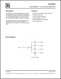 Click here to download ICS553MT Datasheet