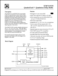 Click here to download ICS672M-01 Datasheet