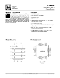 Click here to download ICS8343YI Datasheet