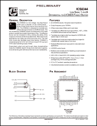 Click here to download ICS8344BYT Datasheet
