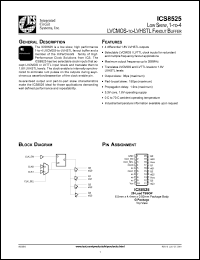 Click here to download ICS8525 Datasheet