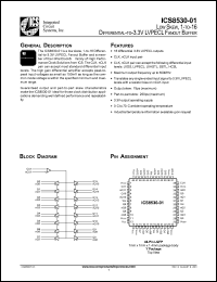Click here to download ICS8530DY-01T Datasheet