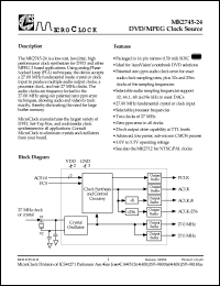 Click here to download MK2745-24S Datasheet