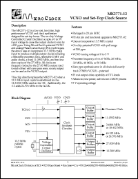Click here to download MK2771-12S Datasheet