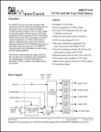 Click here to download MK2772-01STR Datasheet