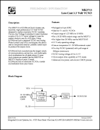 Click here to download MK3713 Datasheet
