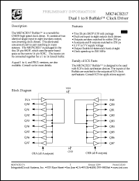 Click here to download MK74CB217R Datasheet