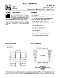 Click here to download ICS8520DY Datasheet