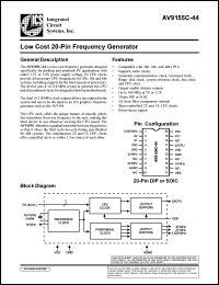 Click here to download AV9155C-44 Datasheet