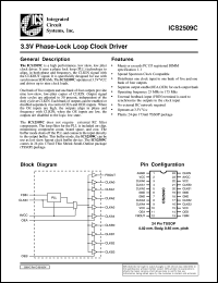 Click here to download ICS2509C Datasheet