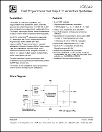 Click here to download ICS342MP Datasheet