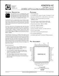 Click here to download ICS87973DYI-147T Datasheet