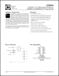 Click here to download ICS8305AGT Datasheet