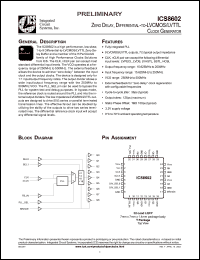 Click here to download ICS8602BYT Datasheet