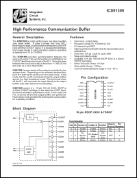 Click here to download ICS91309FLF-T Datasheet